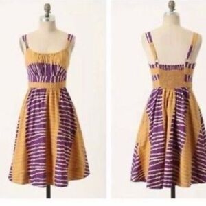 Fei Anthropologie dress with pockets size 4 small